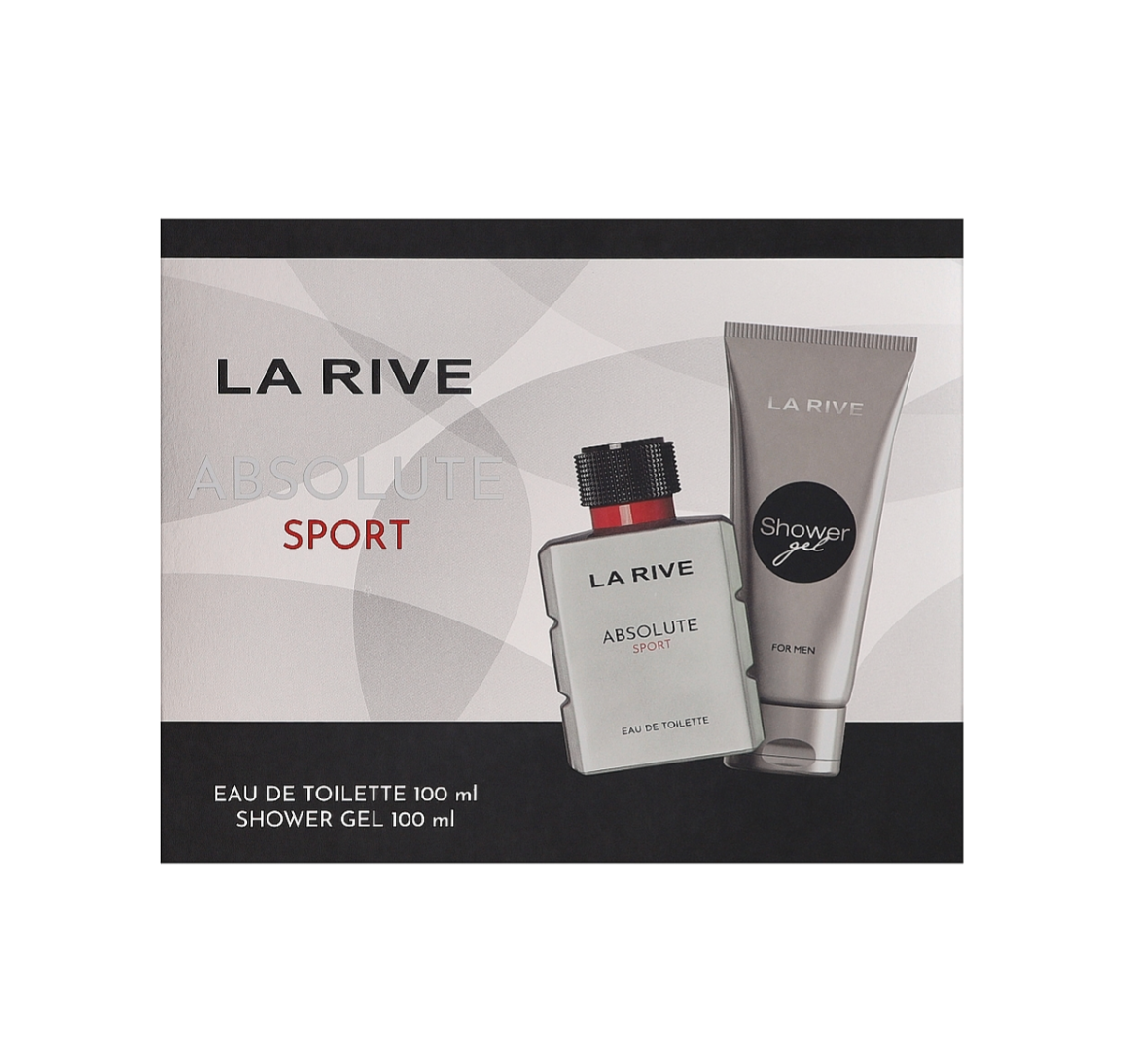 La Rive Absolute Sport For Man EDT Spray 100ml And Shower Gel 100ml Set