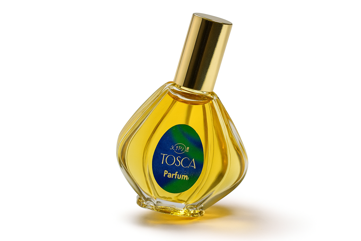 4711 Tosca Mini Flakon uf weißem Hintergrund.