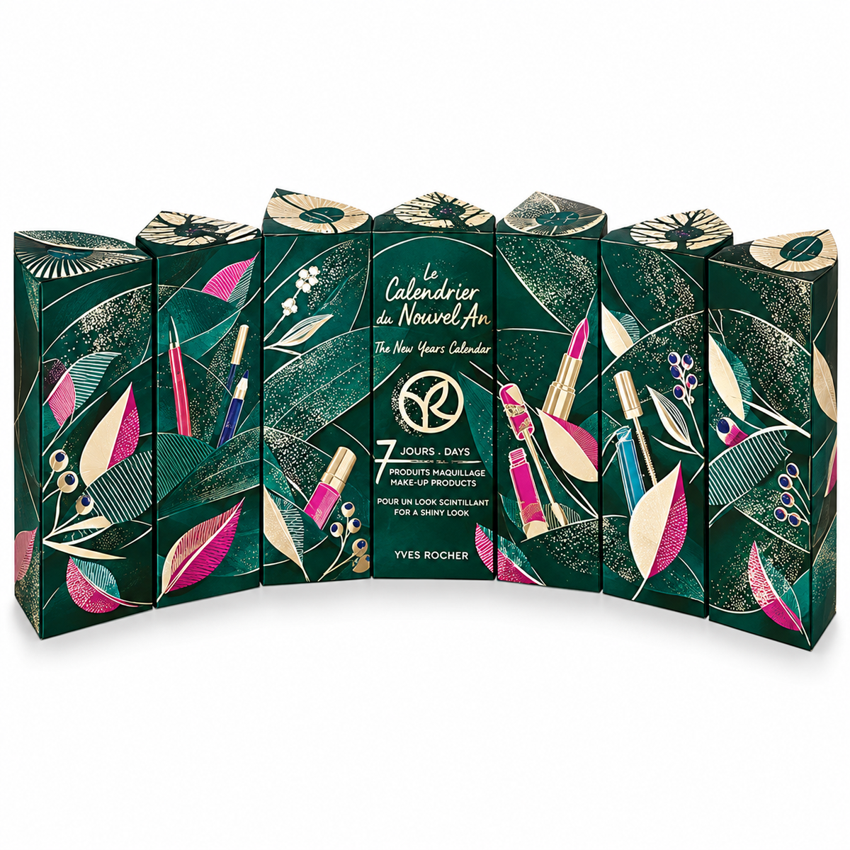 Yves Rocher Adventskalender 2021 Kosmetik & Beauty Überraschungen New Year Calendar 7 Days 7 Makeup Products
