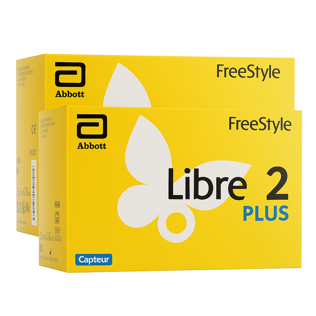 2x Abbott FreeStyle Libre 2 Sensors Diabetes Capteur Sensore Blood Sugar Measurement
