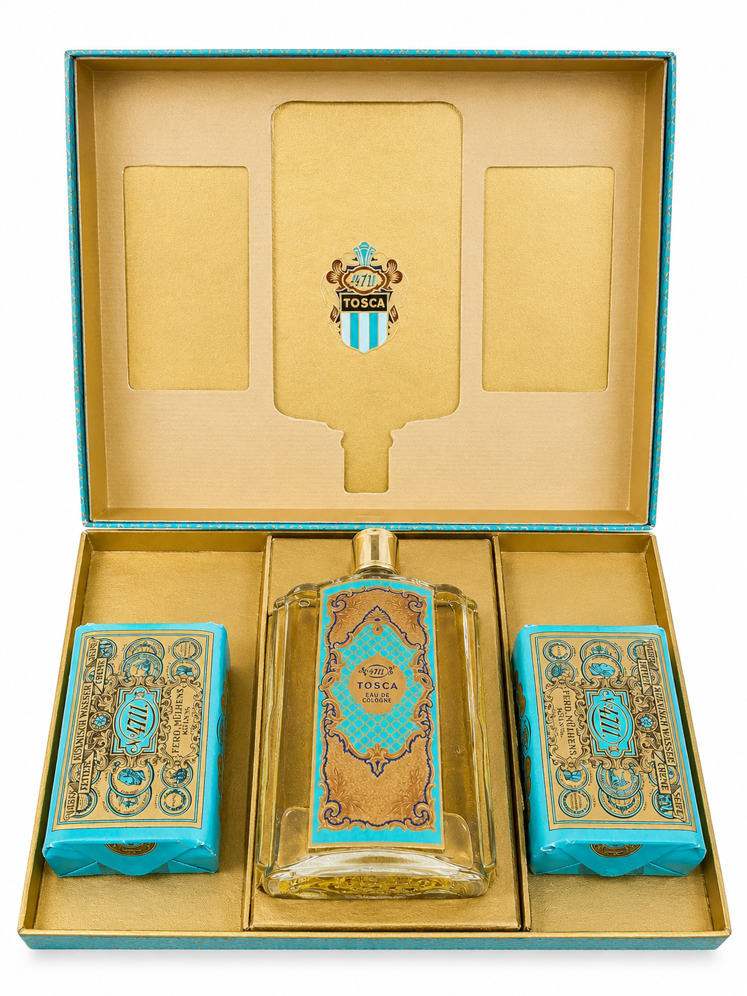 4711 Tosca Eau de Cologne Geschenkset – Vintage mit 2 Seifen Damen Women Femme Vintage Rare