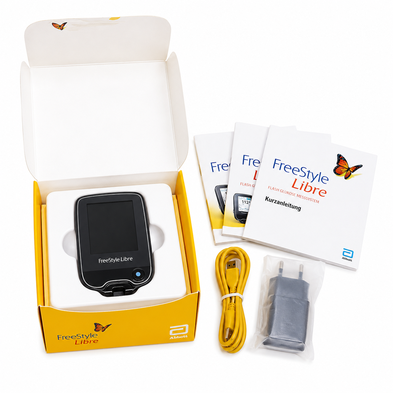 Abbott FreeStyle Libre 2 Reader Diabetes Free Style New 1x mg/l
