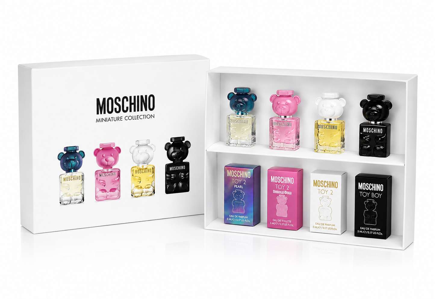 Moschino Toy Miniature Collection Geschenkset 4 x 5 ml EdP & EdT Unisex