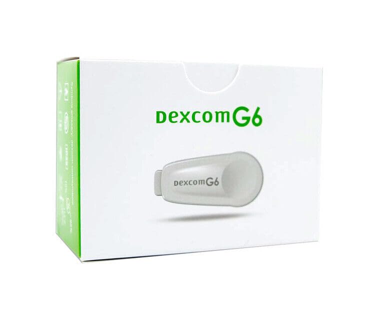 Dexcom G6 transmitter for continuous glucose monitoring