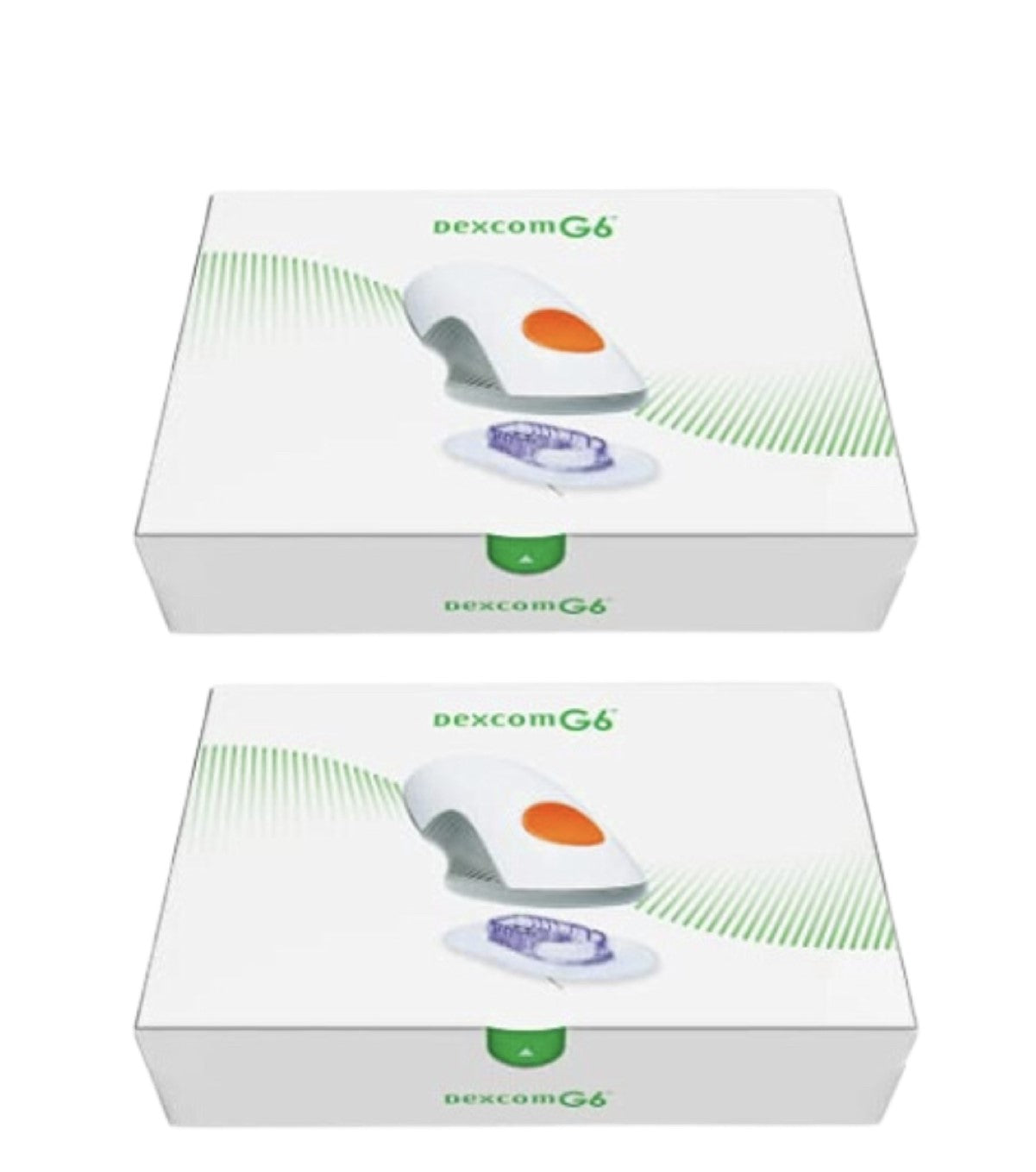 Dexcom G6 sensor and applicator set of 3
