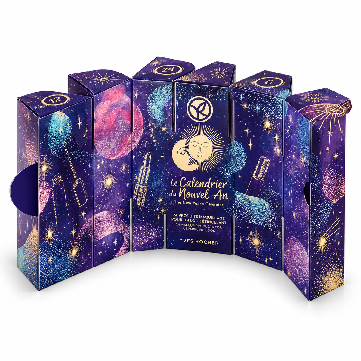 Yves Rocher Adventskalender 2022 Kosmetik & Beauty Überraschungen New Year Calendar 7 Days 7 Makeup Products