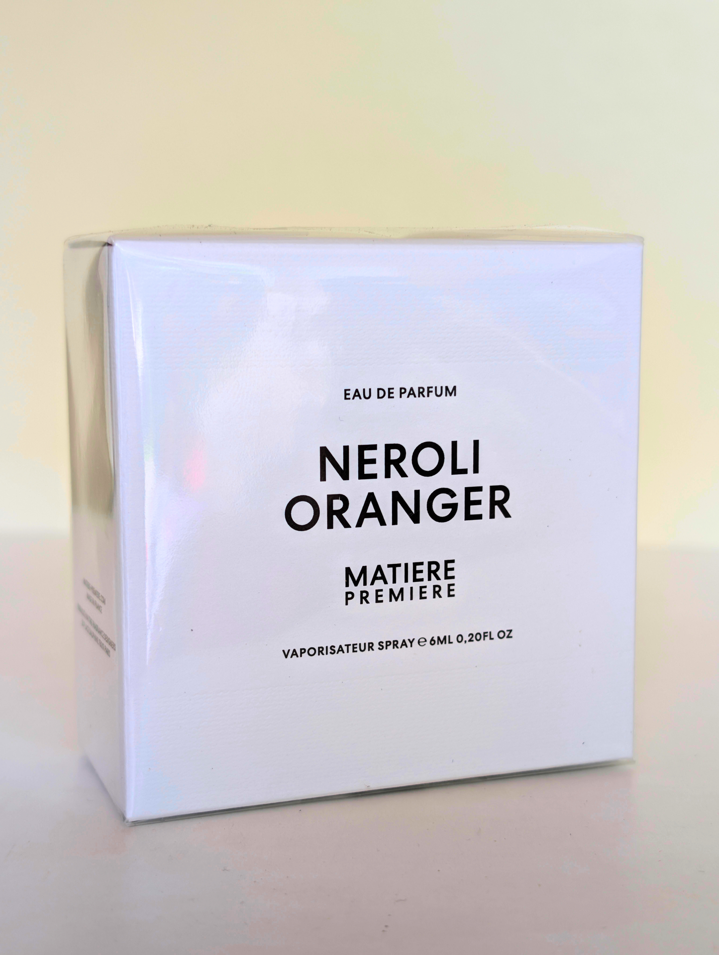 Matiere Premiere Neroli Oranger Eau de Parfum 6ml – Frischer Zitrusblütenduft in exklusiver Miniatur