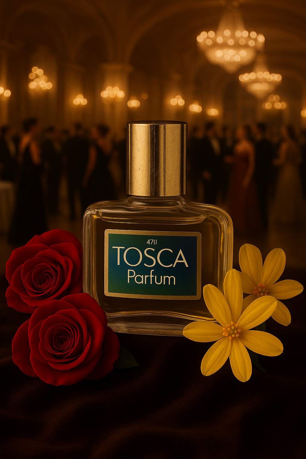 TOSCA reines Parfum 7ml Damen Femme Women Mini Women Rare Miniatur Vintage