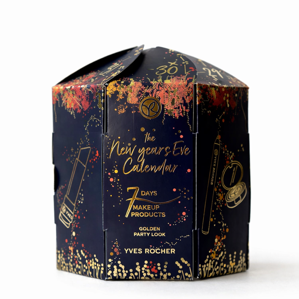 Yves Rocher Adventskalender 2023 Kosmetik & Beauty Überraschungen New Year Calendar 7 Days 7 Makeup Products
