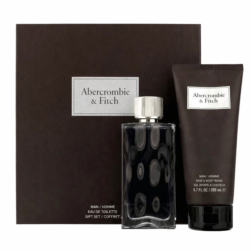 Abercrombie & Fitch Herren Duftset Eau de Toilette 50ml + Hair & Body – Becopa