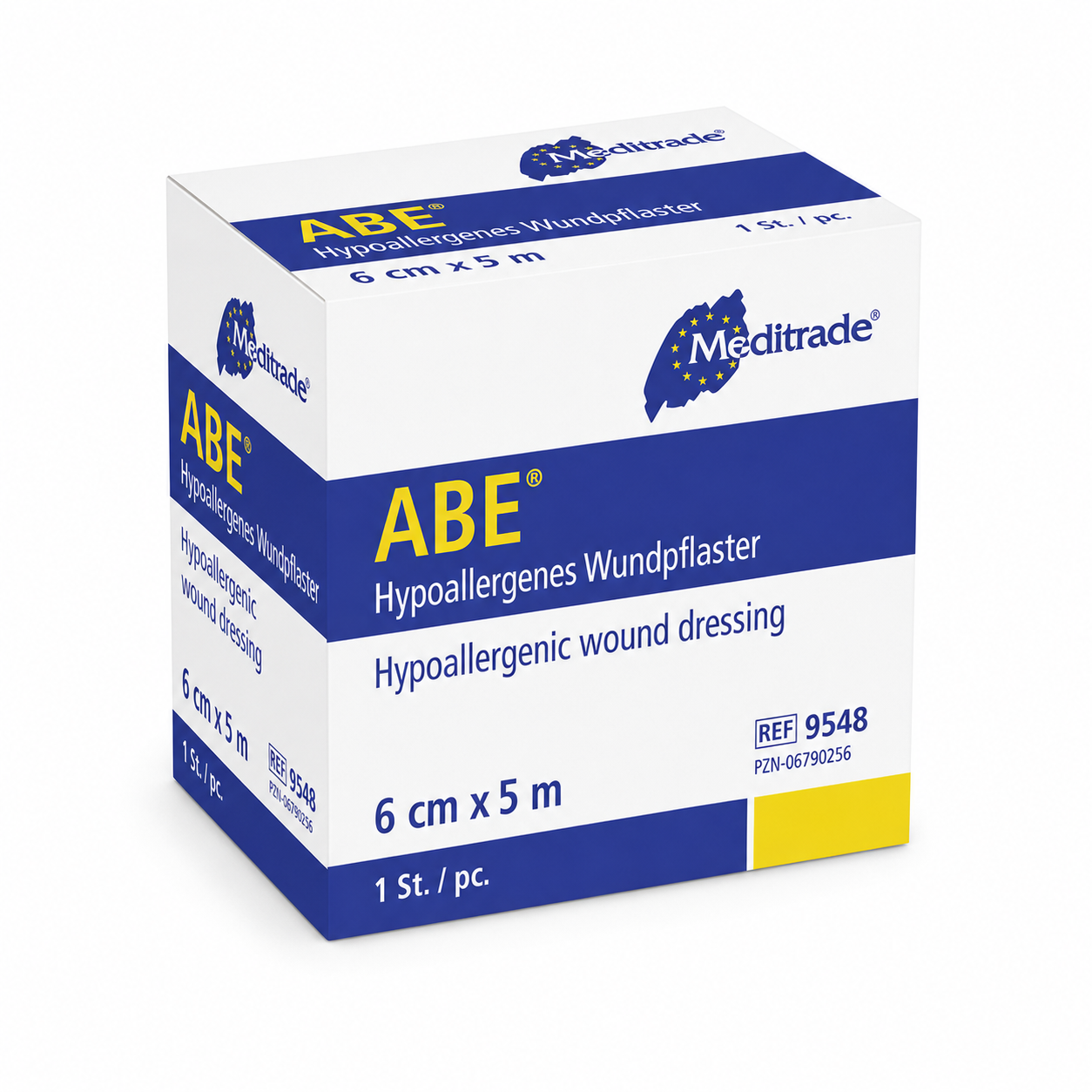Meditrade 1781 Abe-Lastic Dauerelastische mittelzugbinde, Unsteril, 6 cm Breite x 5 m Länge (10-er pack)