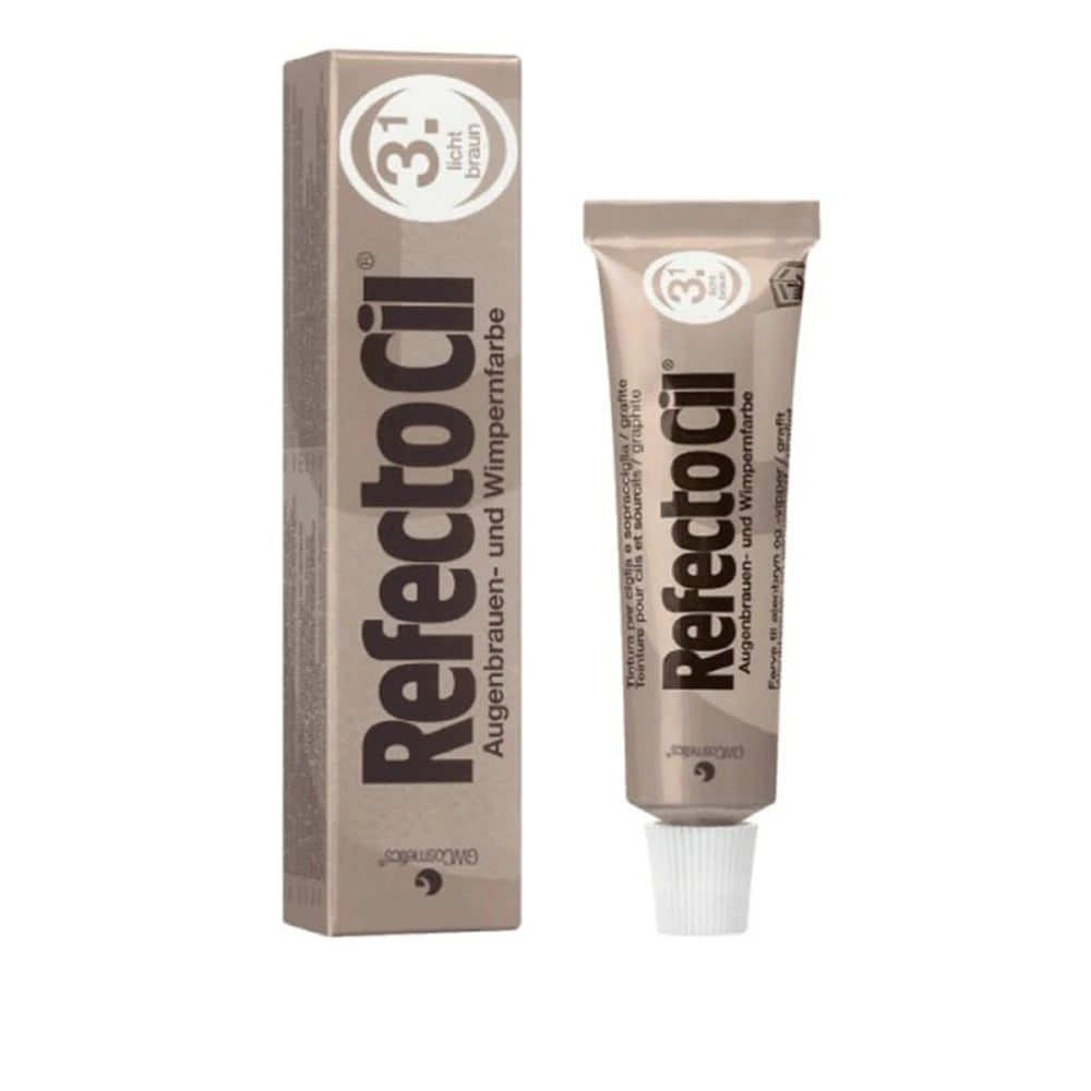 RefectoCil Augenbrauenfarbe und Wimpernfarbe 15 ml Lichtbraun 3.1