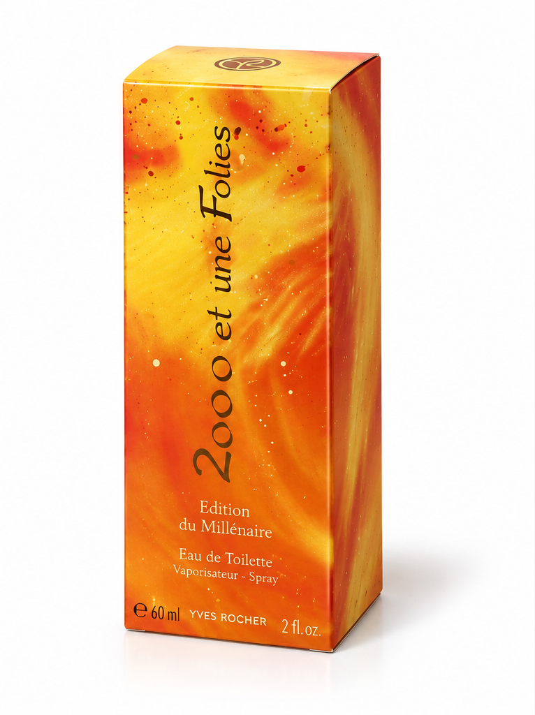 Yves Rocher Édition du Millénaire 2000 et une Folies 60 ml Originalverpackung
