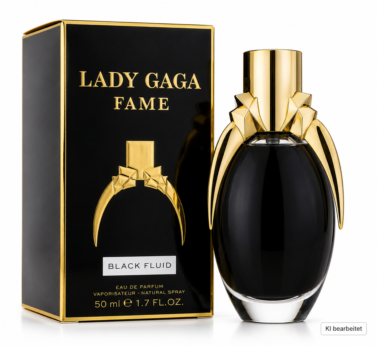 Lady Gaga Fame Black Fluid 50ml Eau de Parfum Woman Damen Vintage Femme Women Sealed Rare