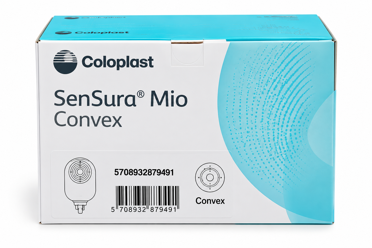 Coloplast SenSura Mio Konvex Light Ausstreifbeutel 16435, 10–43 mm, transparent, maxi – Neu