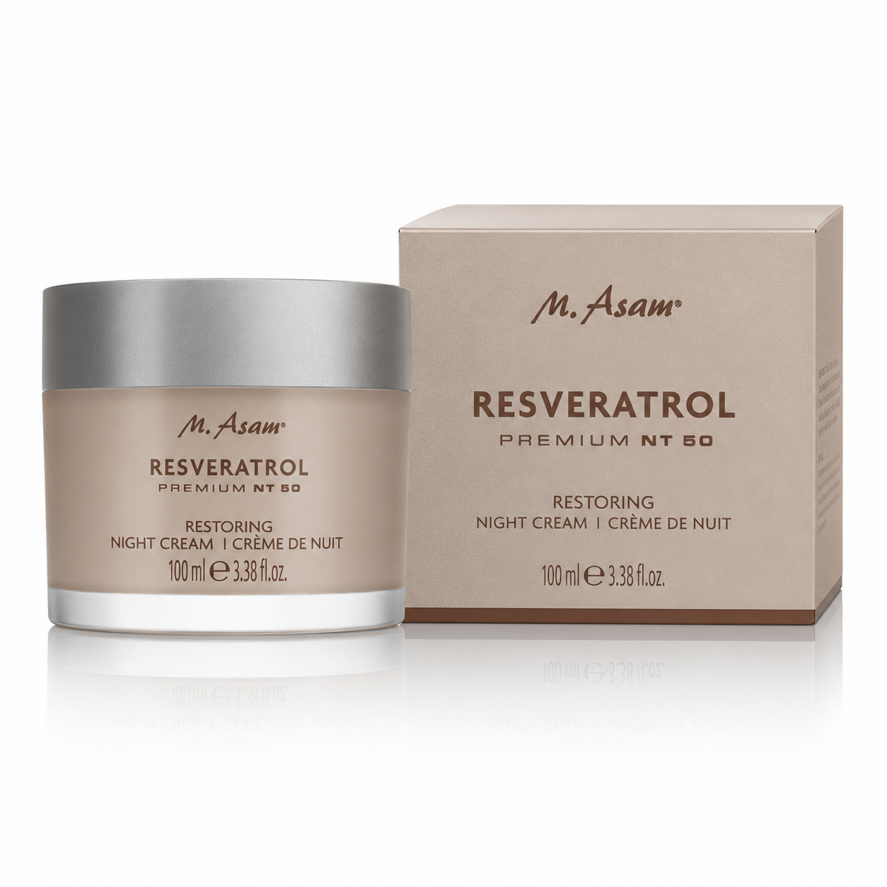M. Asam Resveratrol Premium NT50 Longevity Restoring Night Cream 100ml