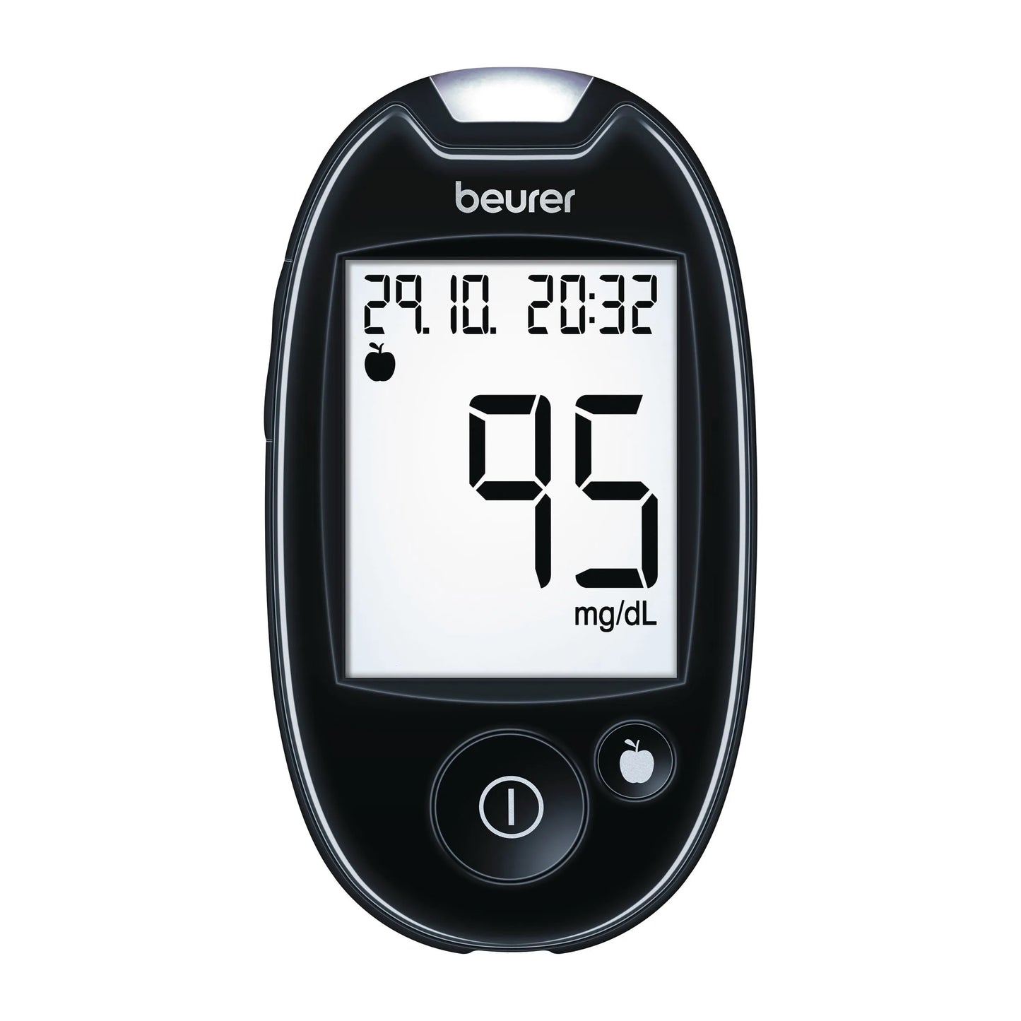 Beurer GL50 evo blood glucose meter 3-in-1 compact device (mg/dl) color white
