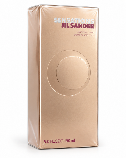 Jil Sander Sensations Cashmere Cream 150 ml Rare Vintage