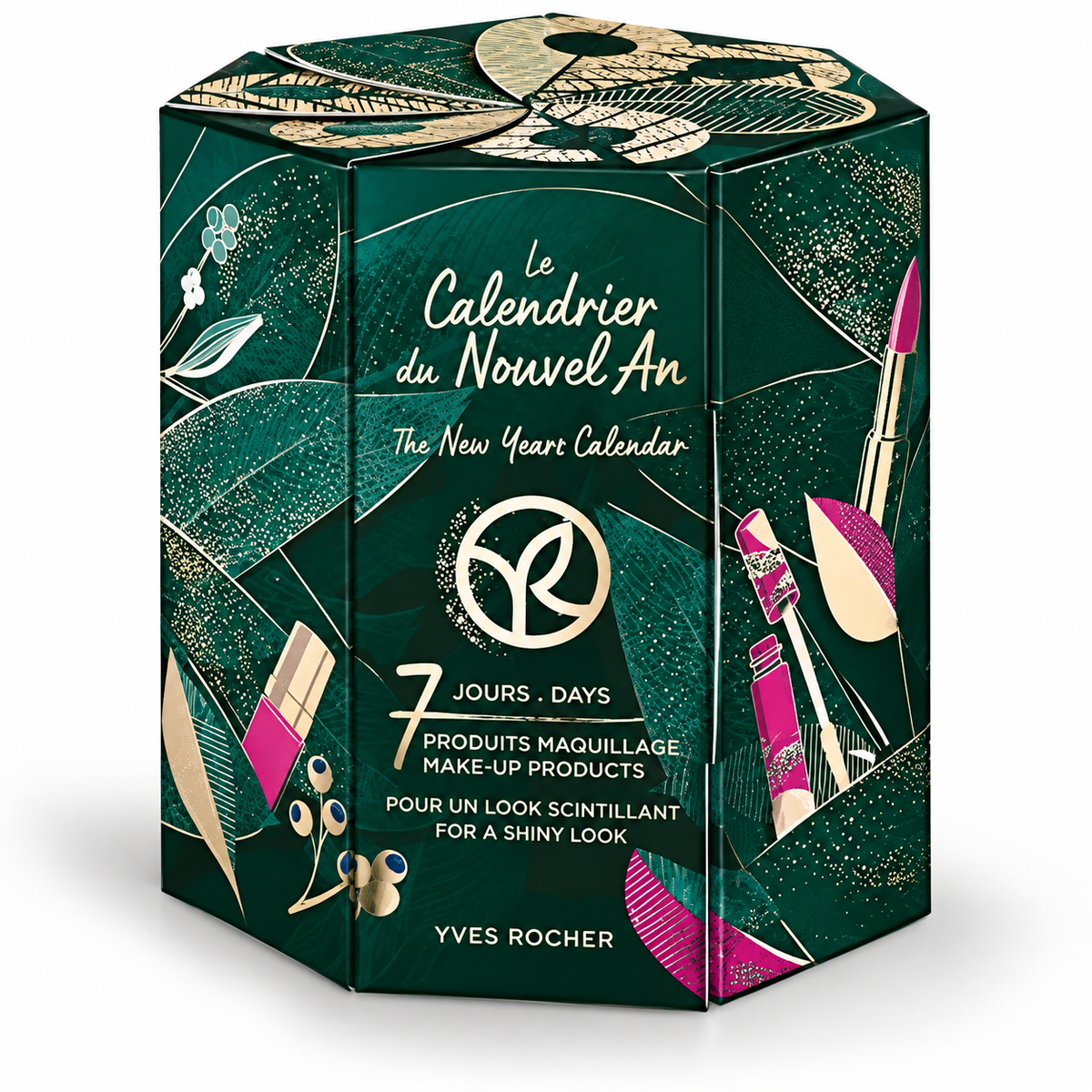 Yves Rocher Adventskalender 2021 Kosmetik & Beauty Überraschungen New Year Calendar 7 Days 7 Makeup Products