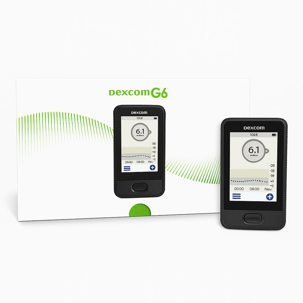 Dexcom G6 Sensor Transmitter Receiver Pack (3 pieces)