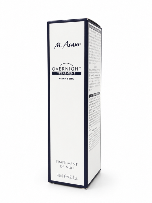 M. Asam Overnight Treatment + AHA & BHA – 140 ml Traitement de nuit