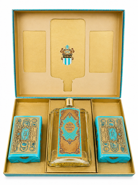 4711 Tosca Eau de Cologne 100 ml Geschenkset – Vintage mit 2 Seifen Damen Women Femme Vintage Rare