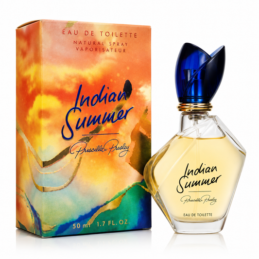 Priscilla Presley Indian Summer 50ml Eau de Toilette Nat Spray Women Damen Vintage