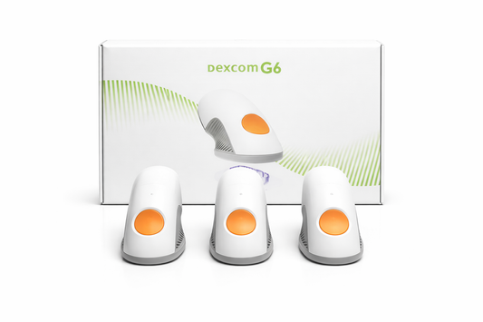 Dexcom G6 Sensoren Applikator 3er Set Glukosemessung Blutzucker ohne Stechen (3 Stück) Diabetes 3x G 6