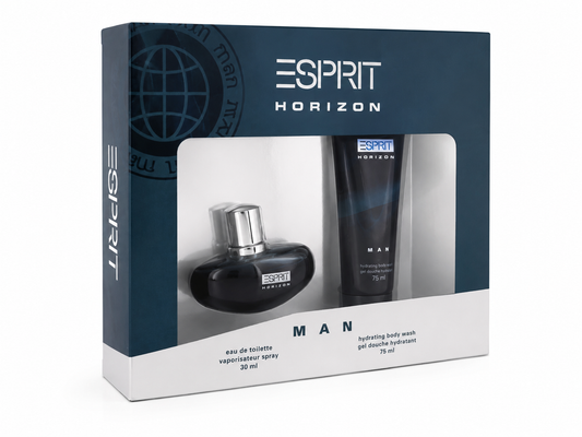 ESPRIT Horizon Man Geschenkset EdT 30 ml + Duschgel 75 ml Herren