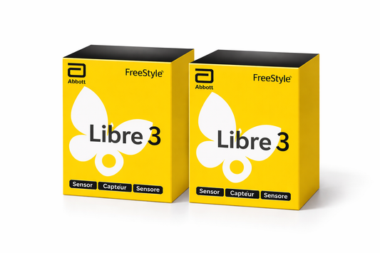 Abbott FreeStyle Libre 3 Diabetes Set Sensors x2 FreeStyle Libre 3 Blood Glucose Meter Blood Pressure