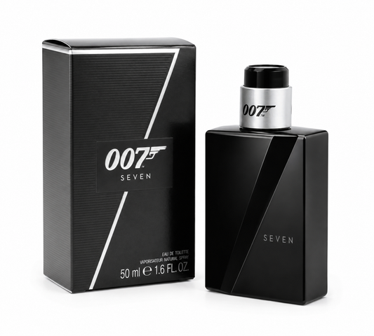 James Bond 007 Seven Men Eau de Toilette 50 ml Herren EdT Neu Sealed Rare Vintage