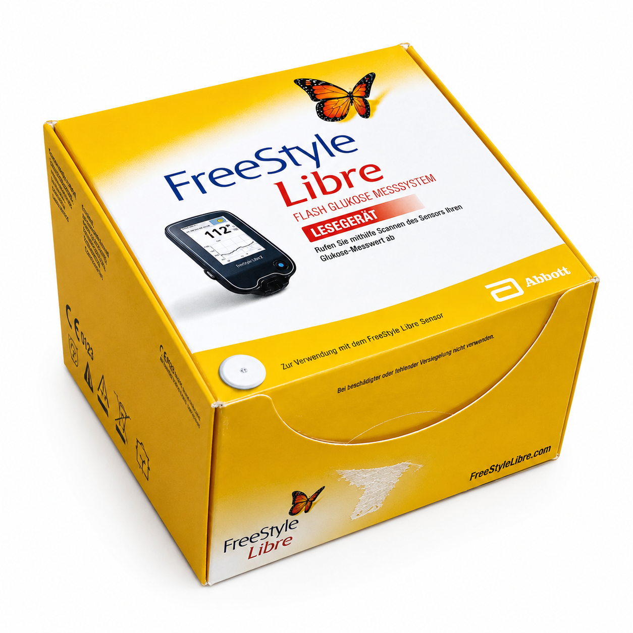 Abbott FreeStyle Libre 2 Reader Diabetes Free Style New 1x mg/l