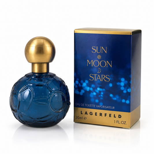 Karl Lagerfeld Sun Moon Stars EdT Damen Parfum Sonne Mond Sterne Eau de Toilette 30 ml / 3,7 ml Vintage