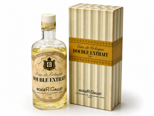 Roger & Gallet – Eau de Cologne Double Extrait 72° 100ml Man Herren Men Vintage