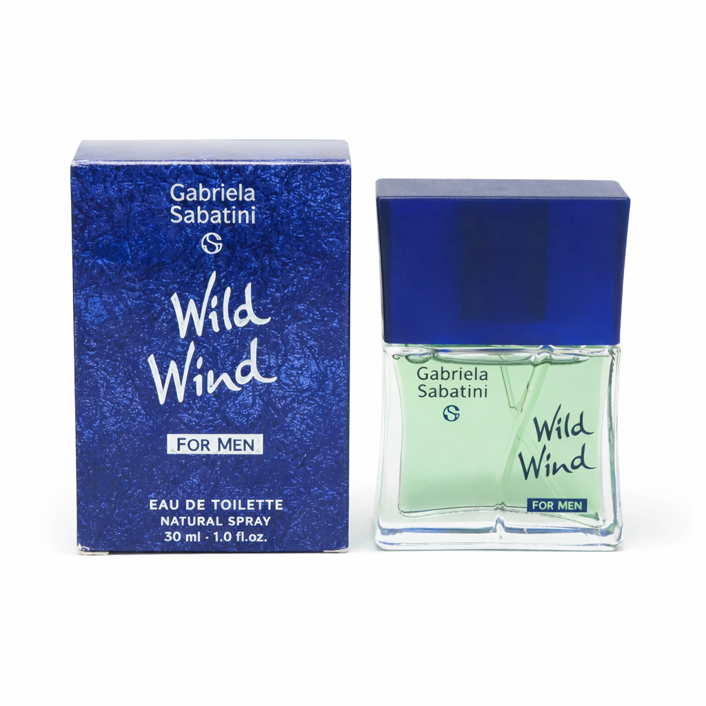 Gabriela Sabatini Wild Wind for Men 30 ml Eau de Toilette Natural Spray 30ml Herren Edt Homme Uomo Man