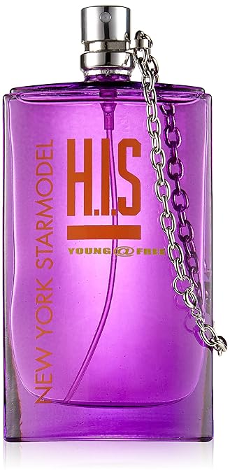 H.I.S New York Star Model Eau de Toilette 50 ml Woman Damen 50ml Edt Femme Women