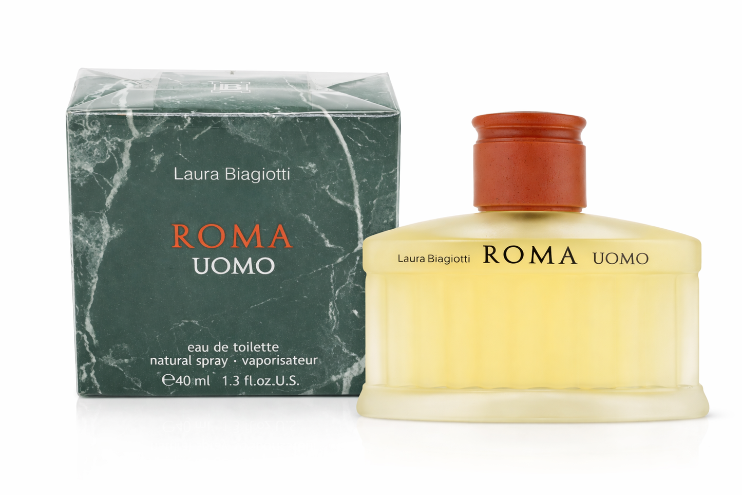 Laura Biagiotti Roma Uomo 40 ml EDT Spray Herren Eau de Toilette Vaporisateur homme men