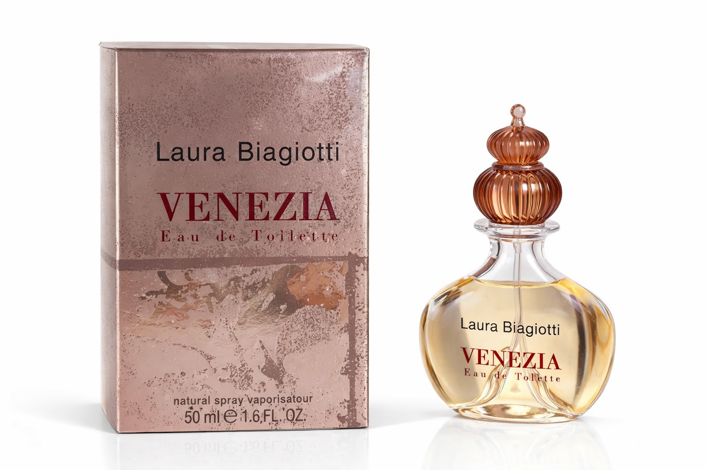 New Laura Biagiotti Venezia 50 ml Eau de Toilette Women 50ml EDT Damen Spray Femme Nue