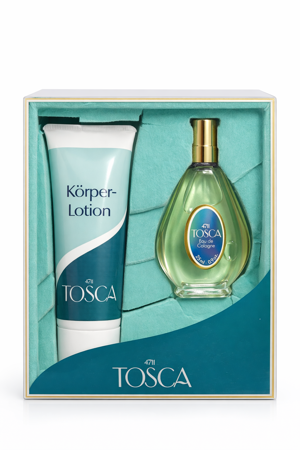 4711 TOSCA 90ml Eau de Cologne + 2x soap