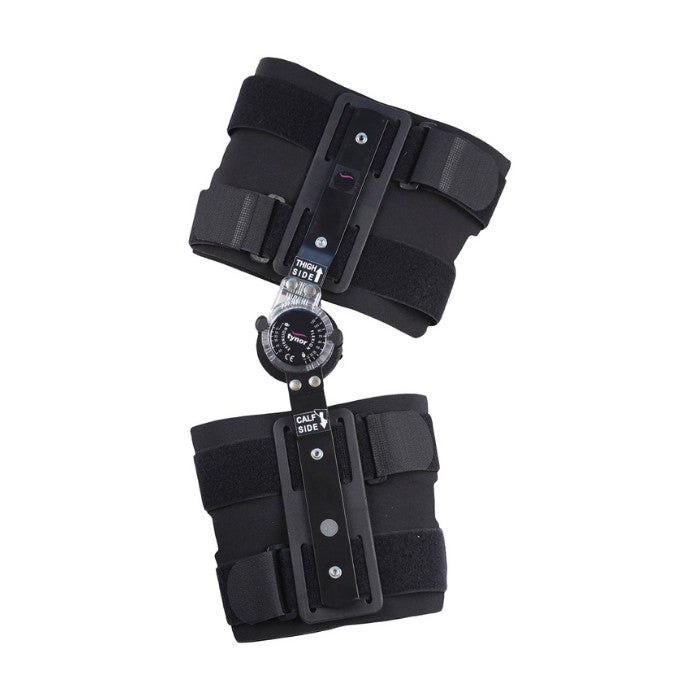 Tynor Knieorthese Bandage R.O.M Knee Brace Schwarz Neu Fascino Black Universal