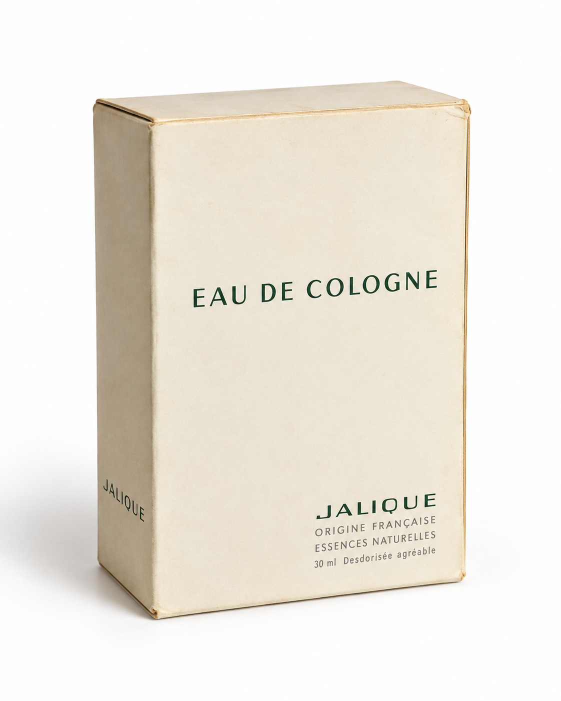 Dominos de Jalique Eau de Cologne Paris France 30ml Vintage
