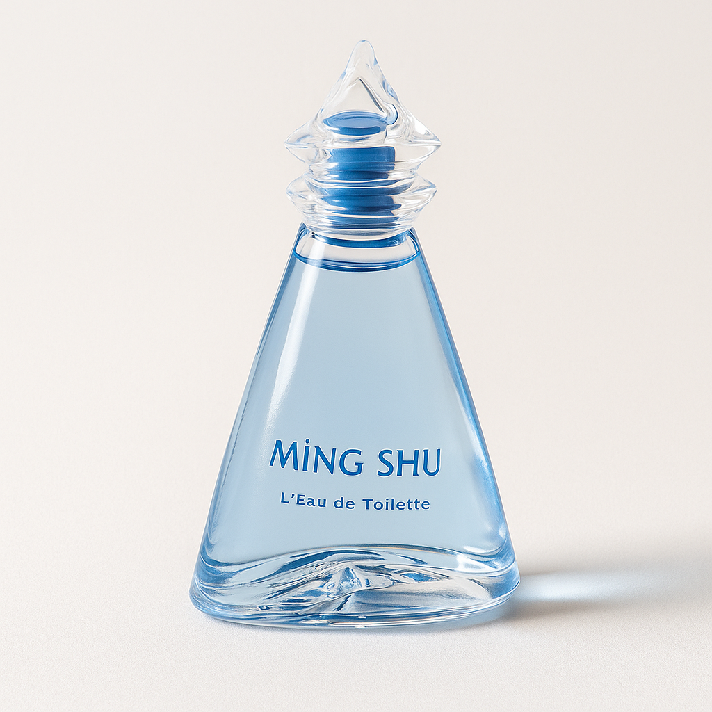 Yves Rocher Ming Shu Flakon auf weißem Hintergrund.