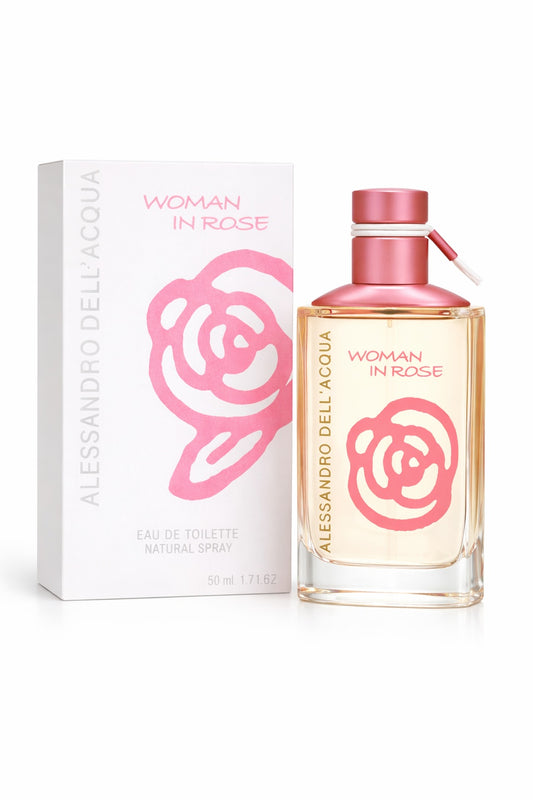 Alessandro Dell Acqua Woman In Rose 50ml Eau de Toilette