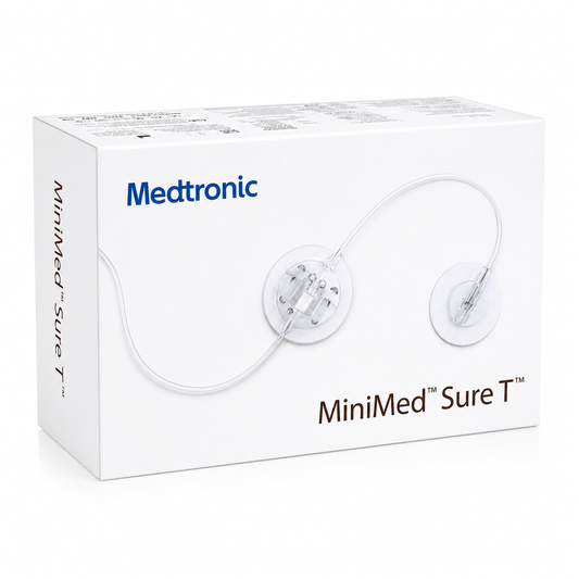 MiniMed Sure-T Infusionsset 6 mm / 80 cm (10 Stück) für Medtronic Insulinpumpen MHD: 01.11.2028