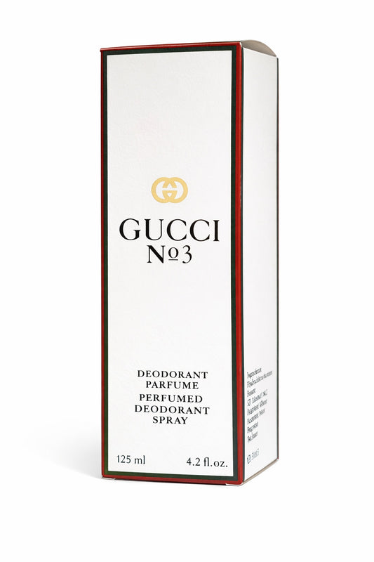 Gucci No.3 Perfumed Deodorant Spray – 125 ml Damen Women Vintage