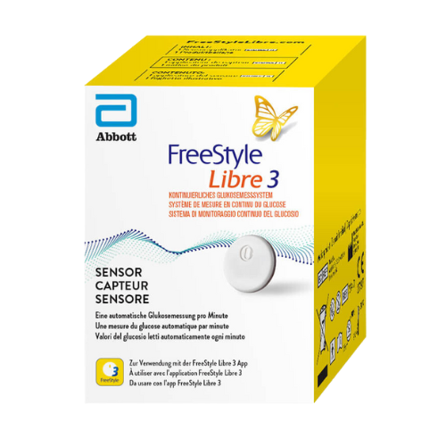 Abbott FreeStyle Libre 3 Diabetes Sensor 1 piece FreeStyle Libre 3 Blood Glucose Meter Blood Pressure 1x