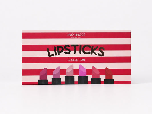 Lippenstift-Kollektion Lipsticks Collection MAX & MORE Cosmetics