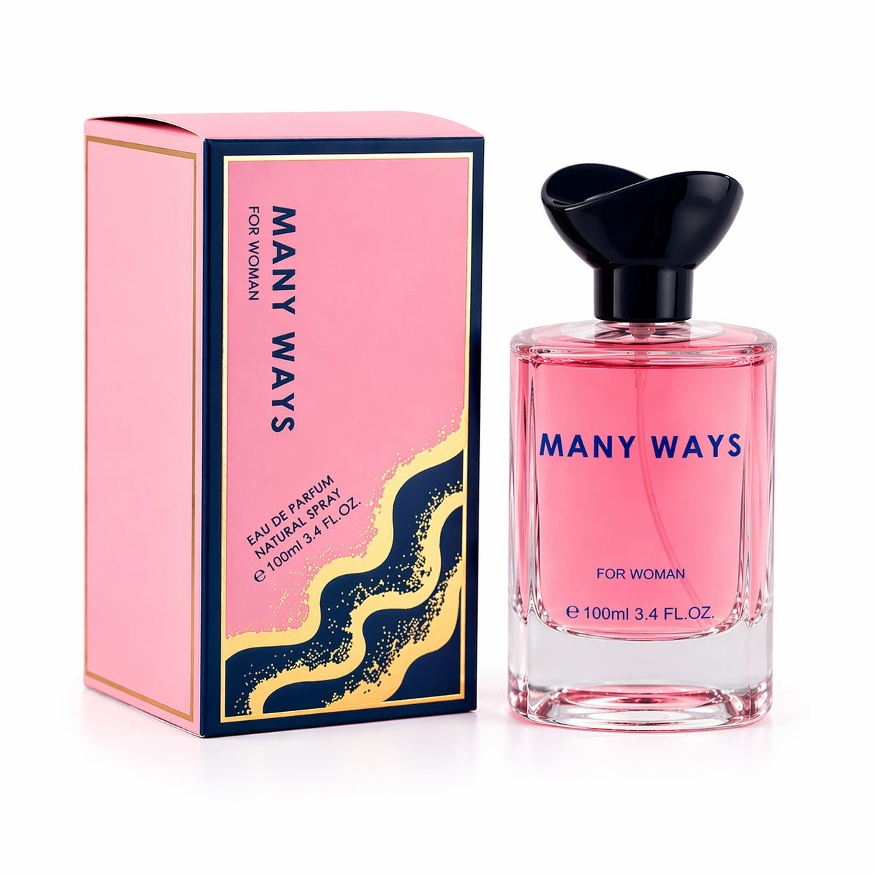 Many Ways Eau de Parfum For Women Natural Spray 100ml Damen Femme Women
