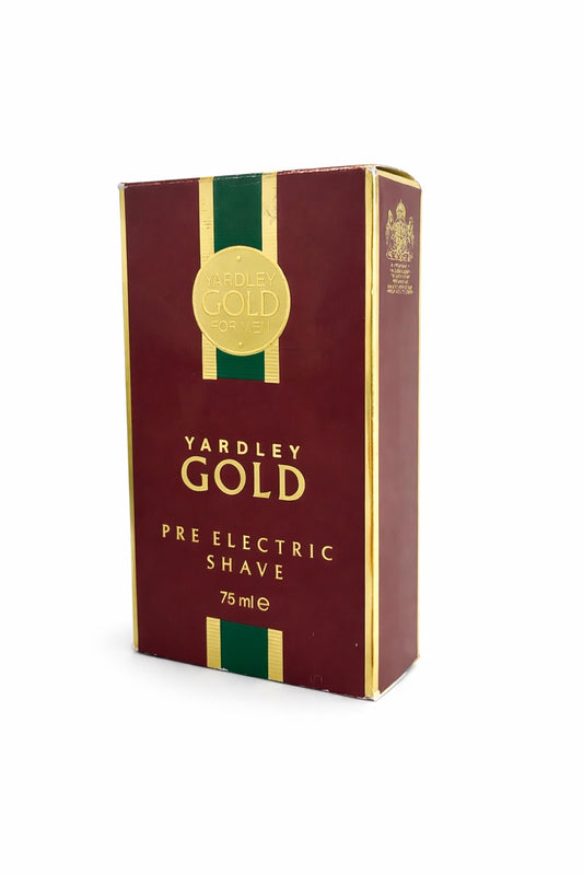 Yardley Gold Pre Electric Shave – 75 ml Herren Man Vintage