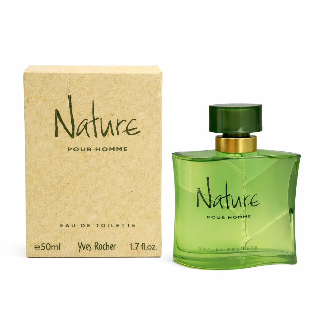 Yves Rocher Nature Pour Homme 50 ml Eau de Toilette Herren Men Vintage OVP